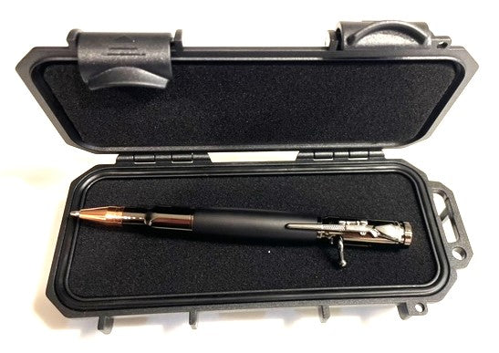 Bolt Action Rifle Like Pen with Plastic Miniature Rifle Case