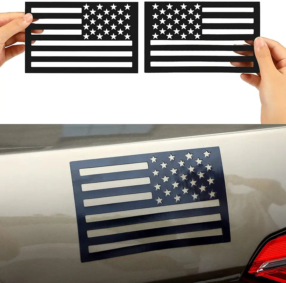 American Flag Magnet Pair